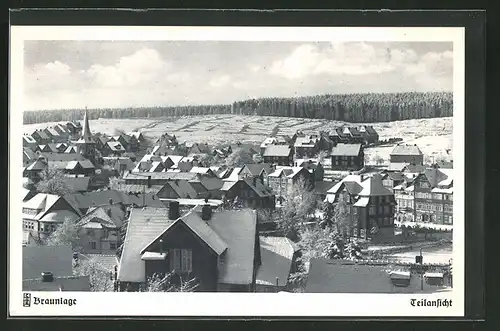 AK Braunlage, Teilansicht im Winter