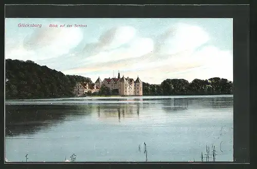 AK Glücksburg, Blick auf das Schloss