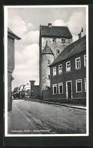 AK Fladungen / Rhön, Maulaffenturm