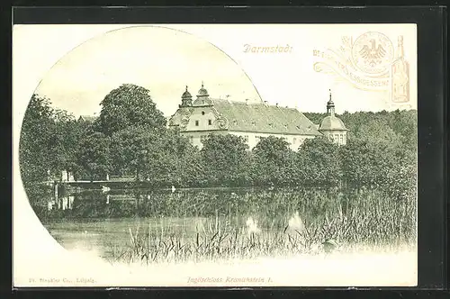 AK Darmstadt, Jadgschloss Kranichstein I.