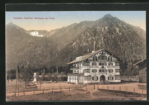 AK Schliersee, Terofal`s Gasthof Neuhaus zur Post