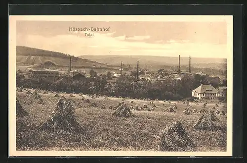 AK Hösbach-Bahnhof, Gesamtansicht