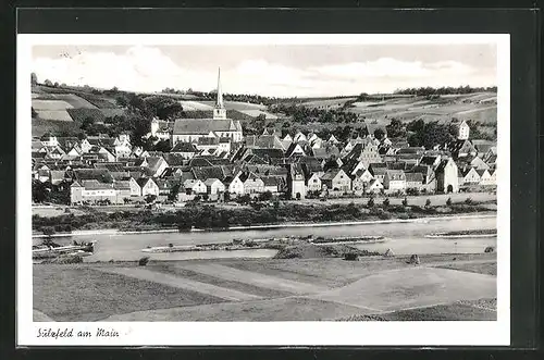 AK Sulzfeld / Main, Panoramablick zum Ort