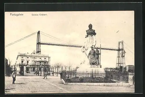 AK Portugalete, Estatua Chávarri