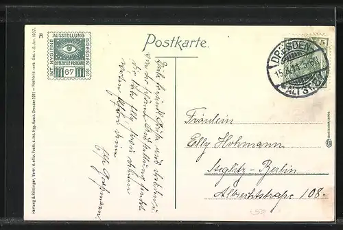 AK Dresden, Internationale Hygiene Ausstellung 1911, Russischer Staatspavillon