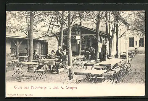 AK Henningsdorf, Gasthaus Papenberg, Inh. E. Lempke