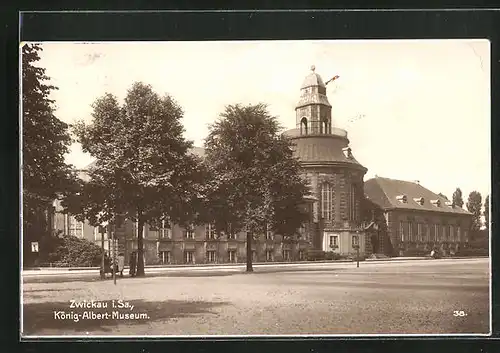 AK Zwickau i. Sa., König Albert Museum