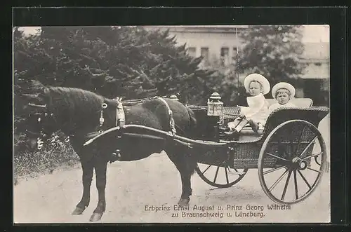 AK Erbprinz Ernst August und Prinz Georg Wilhelm von Braunschweig und Lüneburg