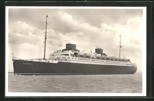 AK Dampfer Europa, Norddeutscher Lloyd Bremen