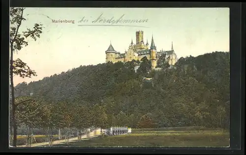 AK Nordstemmen, Blick hinauf zur Marienburg