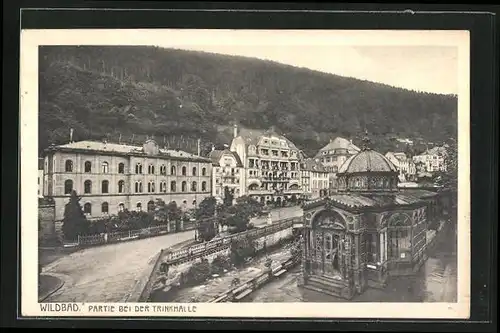 AK Wildbad, Partie bei der Trinkhalle