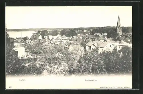 AK Eutin, Totalansicht mit der Kirche