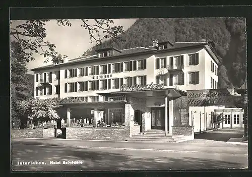 AK Interlaken, Hotel Belvédére