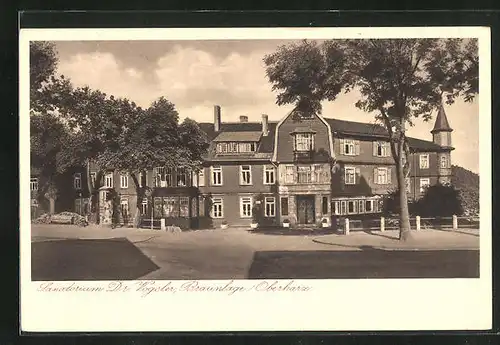 AK Braunlage / Harz, Sanatorium Dr. Vogeler