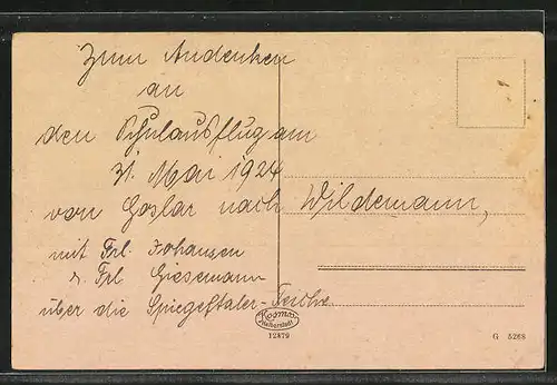 AK Zellerfeld / Oberharz, Hotel Kurhaus Untermühle