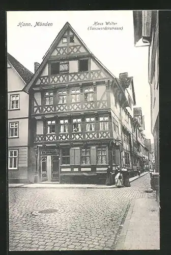 AK Hann.-Münden, Haus Wolter in der Tanzwerderstrasse