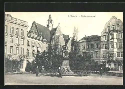 AK Lübeck, Geibeldenkmal