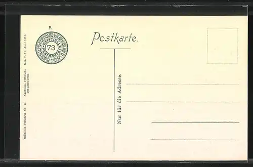 AK Nürnberg, Bayerische Jubiläums-Landes-Ausstellung 1906, Kunsthalle