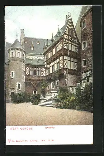 AK Wernigerode, Schlosshof
