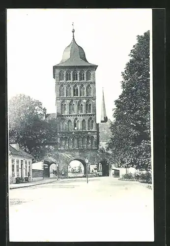 AK Lübeck, Burgtor von Innen