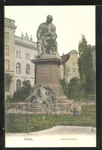 AK Lübeck, Geibeldenkmal