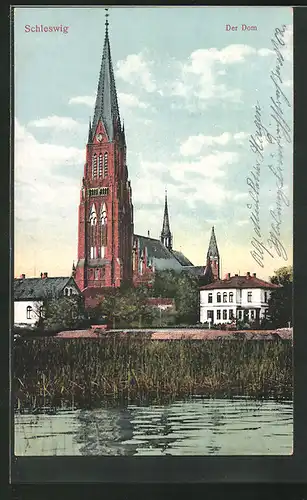 AK Schleswig, Blick zum Dom