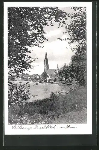 AK Schleswig, Durchblick zum Dom