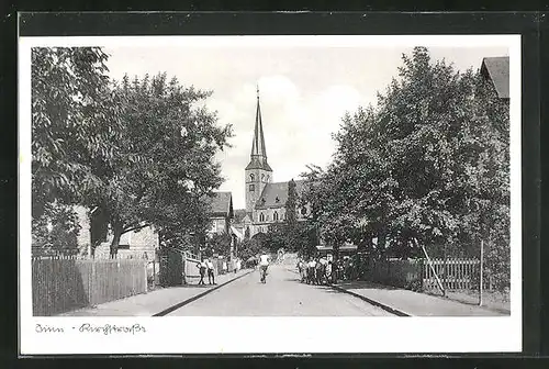 AK Sinn / Hessen, Blick in die Kirchstrasse