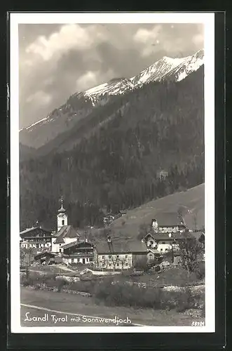 AK Landl, Gesamtansicht mit Sonnwendjoch