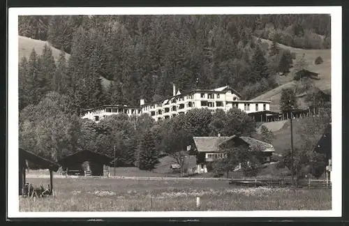 AK Lenk / Simmental, Blick auf die Kuranstalt