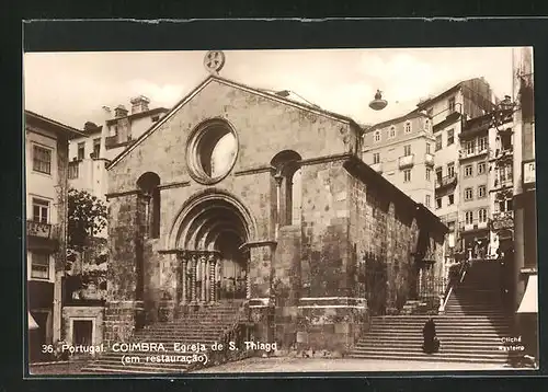 AK Coimbra, Egreja de S. Thiago, em restauracao