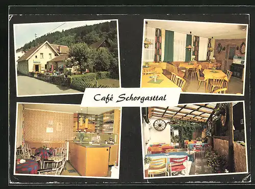 AK Wirsberg, Café Schorgasttal, Inh. M. Ellner, Mehrfachansichten