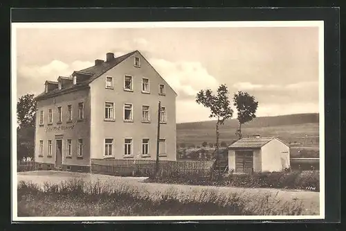 AK Crottendorf / Erzgebirge, Hotel Fürst Bismarck