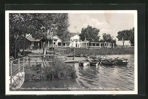 AK Bad Dürrheim, Strandcafé am Salinensee