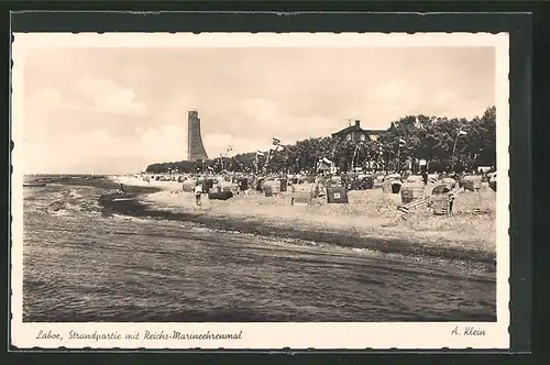 AK Laboe, Marine-Ehrenmal und Strandleben