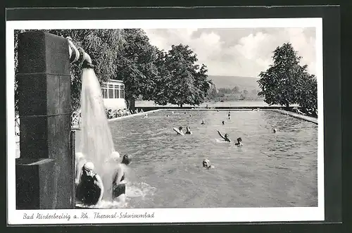 AK Bad Niederbreisig a. Rh., Thermal-Schwimmbad