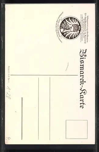 AK Bismarck als Bundestagsgesandter