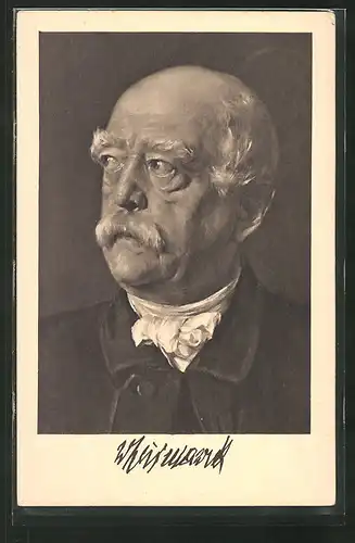 AK Portrait von Fürst Bismarck