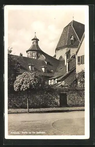 AK Ansbach, Partie an der Reitbahn