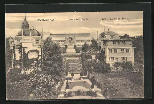 AK Darmstadt, Künstlerkolonie und Ernst Ludwigs Haus