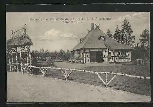 AK Hannover, D. L. G. Ausstellung 1914, Gebäude des Kalisyndikats Berlin