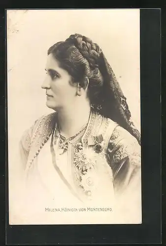 AK Königin Milena von Montenegro