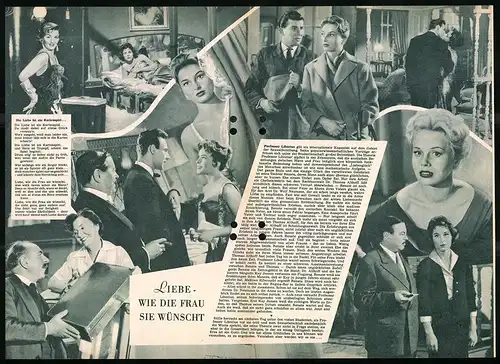 Filmprogramm DNF, Liebe - wie die Frau sie wünscht, Barbara Rütting, Paul Dahlke, Regie: Wolfgang Becker