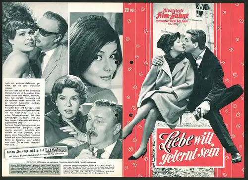 Filmprogramm IFB Nr. 6413, Liebe will gelernt sein, Martin Held, Barbara Rütting, Götz George, Regie: Kurt Hoffmann