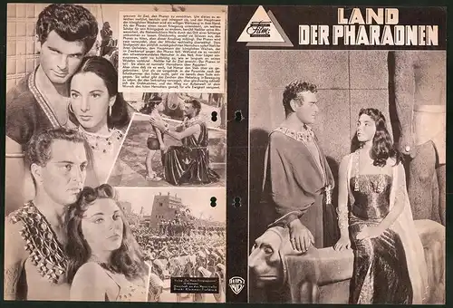 Filmprogramm DNF, Land der Pharaonen, Jack Hawkins, Joan Collins, Regie: Howard Hawks