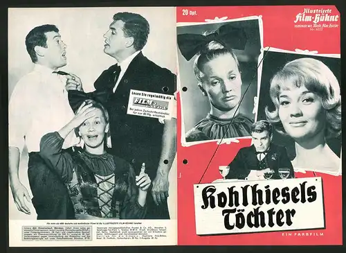 Filmprogramm IFB Nr. 6352, Kohlhiesel`s Töchter, Liselotte Pulver, Helmut Schmid, Regie: Axel von Ambesser