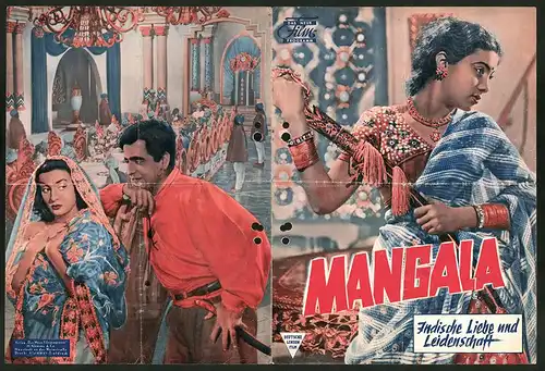 Filmprogramm DNF, Mangala - Indische Liebe und Leidenschaft, Dilip Kumar, Nimmi, Regie: Mehboob