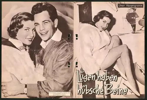 Filmprogramm Unser Hausprogramm, Lügen haben hübsche Beine, Adrian Hoven, Oskar Sima, Regie: Eric Ode