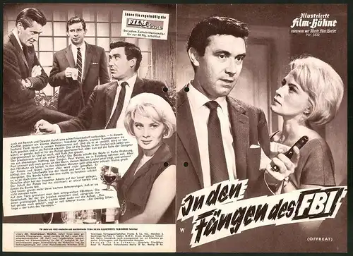 Filmprogramm IFB Nr. 5832, In den Fängen des FBI, William Sylvester, Mai Zetterling, Regie: Cliff Owen