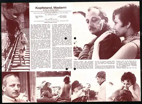 Filmprogramm IFB Nr. 7541, Kopfstand Madam!, Mirjam Spoerri, Herbert Fleischmann, Regie: Christian Rischert